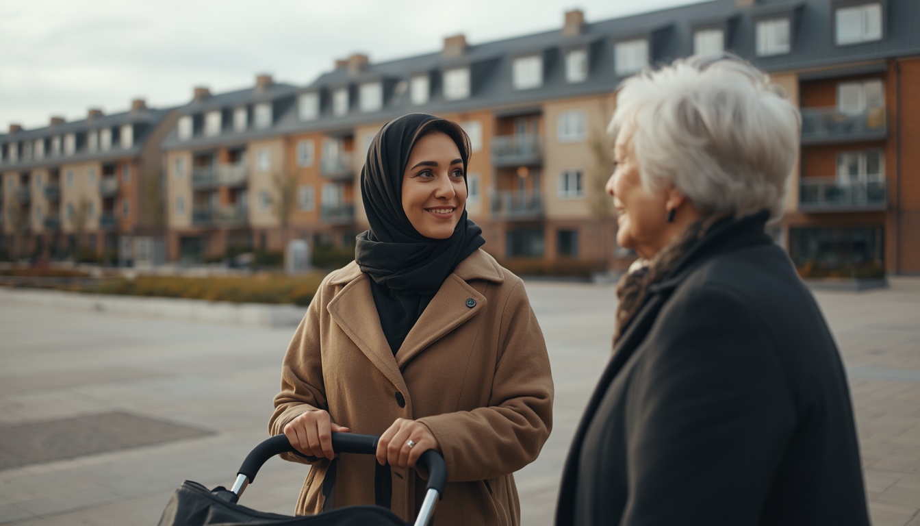 Muslimsk mamma samtalar med föräldramentor